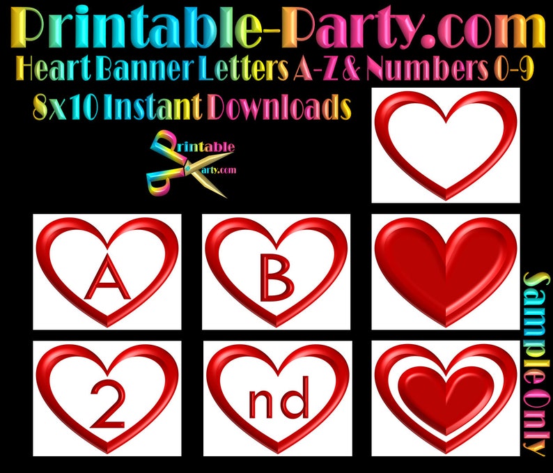 8x10 5 Inch RED Heart Shaped Printable Banner Letters And Etsy 8x10-5-inch-red-heart-shaped-printable-banner-letters-and-etsy