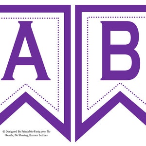 5x8 inch swallowtail pink printable banner letters alphabets etsy