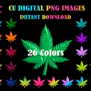 Leaf Transparent Digital Download PNG Clipart Graphics Commercial Use OK