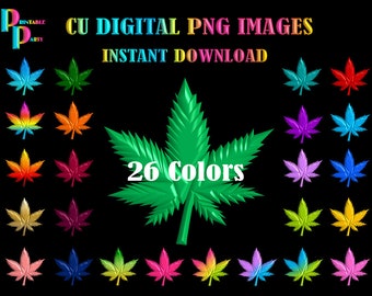 Leaf Transparent Digital Download PNG Clipart Graphics Commercial Use OK