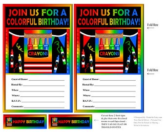Crayon Box Pattern Fun Color Cut and Paste Activity for - Etsy