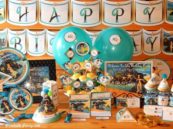 Cleopatra Queen of The Nile Egyptian Party Supplies Il_570xn