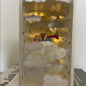 The Little Prince Book Nook Shelf Insert Shelf decor Diorama