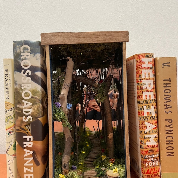 Book Nook Shelf Insert Etsy