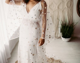 pre wedding white dress