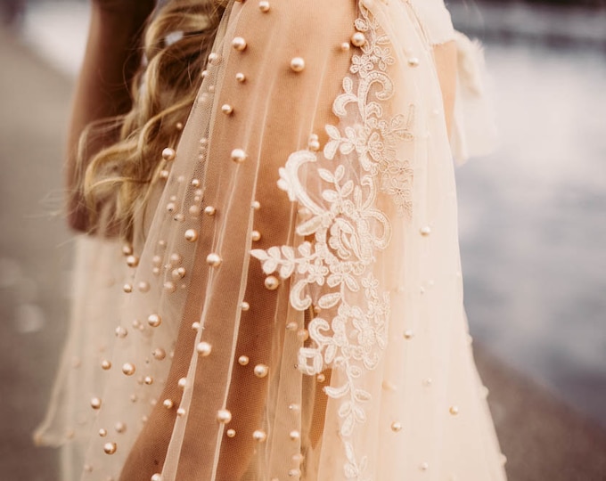 Golden Dandelion couture cape