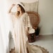 PRE ORDER - FreeThinker Dress BOHO- vintage lace dress for photographers- Beige Dress* 