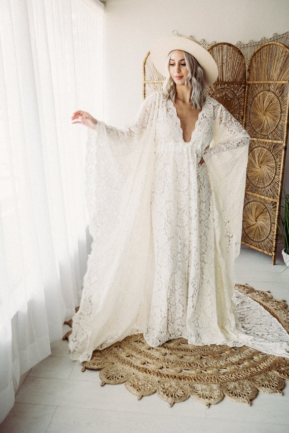 PRE ORDER vintage lace dress for photographers- Spirit BOHO Dress