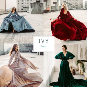 RTS Ready to Ship - The Ivy Dress - Magical dresses for Special moments, wedding, maternity, photos, photography, evening