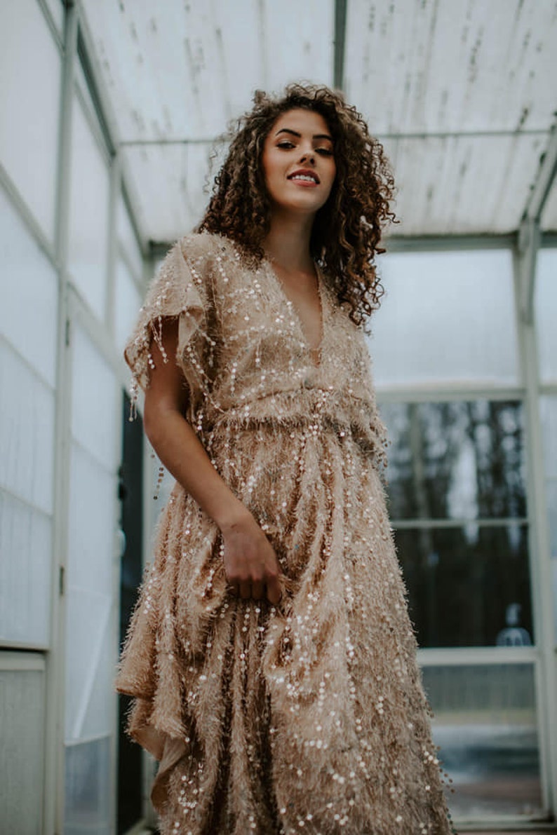 Shimmer Dress Magical Dresses for Special Moments Wedding Etsy