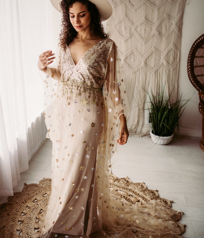 PRE ORDER Gold Star Dress Magical dresses for Special Etsy