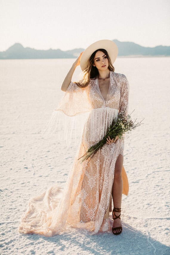 PRE ORDER vintage lace dress for photographers- Spirit BOHO Dress