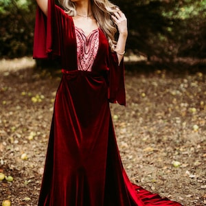 Bella Velvet Dress-- Magical dresses for Special moments, wedding, maternity, photos, photography, evening