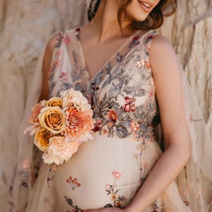Golden Garden Dress