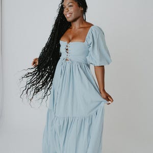 green long dress with sleeves MissJophiel Corset Long Sleeves O Neck Sequin Dark Green Dress Dark Green / Tea Length / US12
