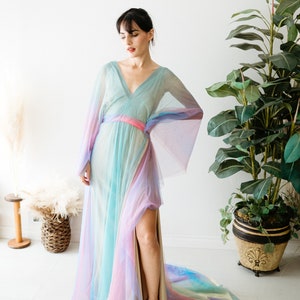 Classic Rainbow Dress  - Pre-order-Magical dresses for Special moments, wedding, maternity, photos, photography, evening
