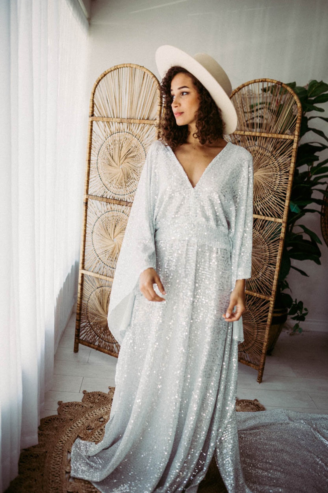 Silver Sparkle Sequin Dress Deposit Preorder Etsy