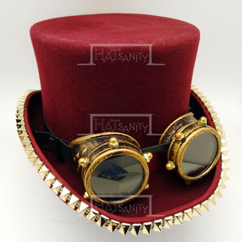 Top Hat High Quality Navy Black Brown Burgundy Olive White Purple 100/% Wool Felt