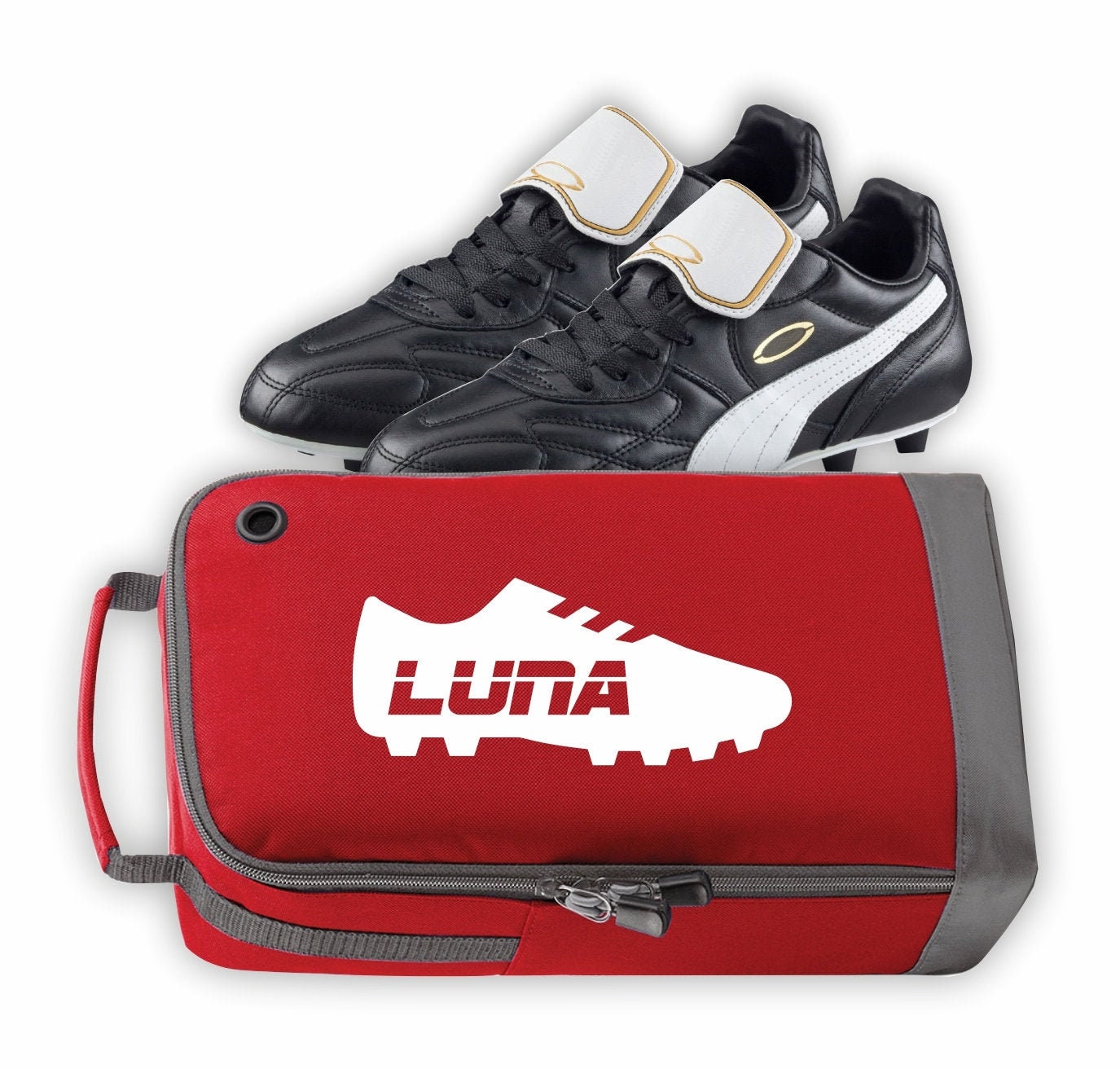 Calcio Club Stivale Borsa Bambini Scuola Palestra Pe Kit Pompa - Foto 6