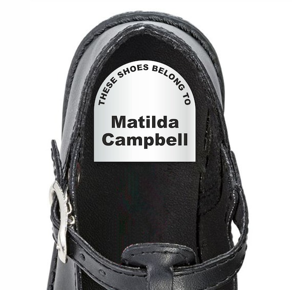 personalised trainers with name