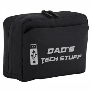 Gepersonaliseerde technische reiskoffer, accessoirestas, opbergtas voor kabeloplader, draagbaar snoerzakje
