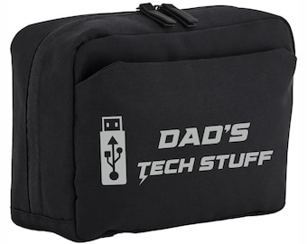 Sacoche pour accessoires de voyage personnalisée, sacoche de rangement pour chargeur de câble, pochette pour cordon portable