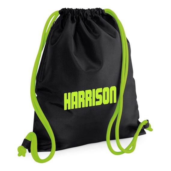 Premium Draw-string Bag Personalized / Printed With Name