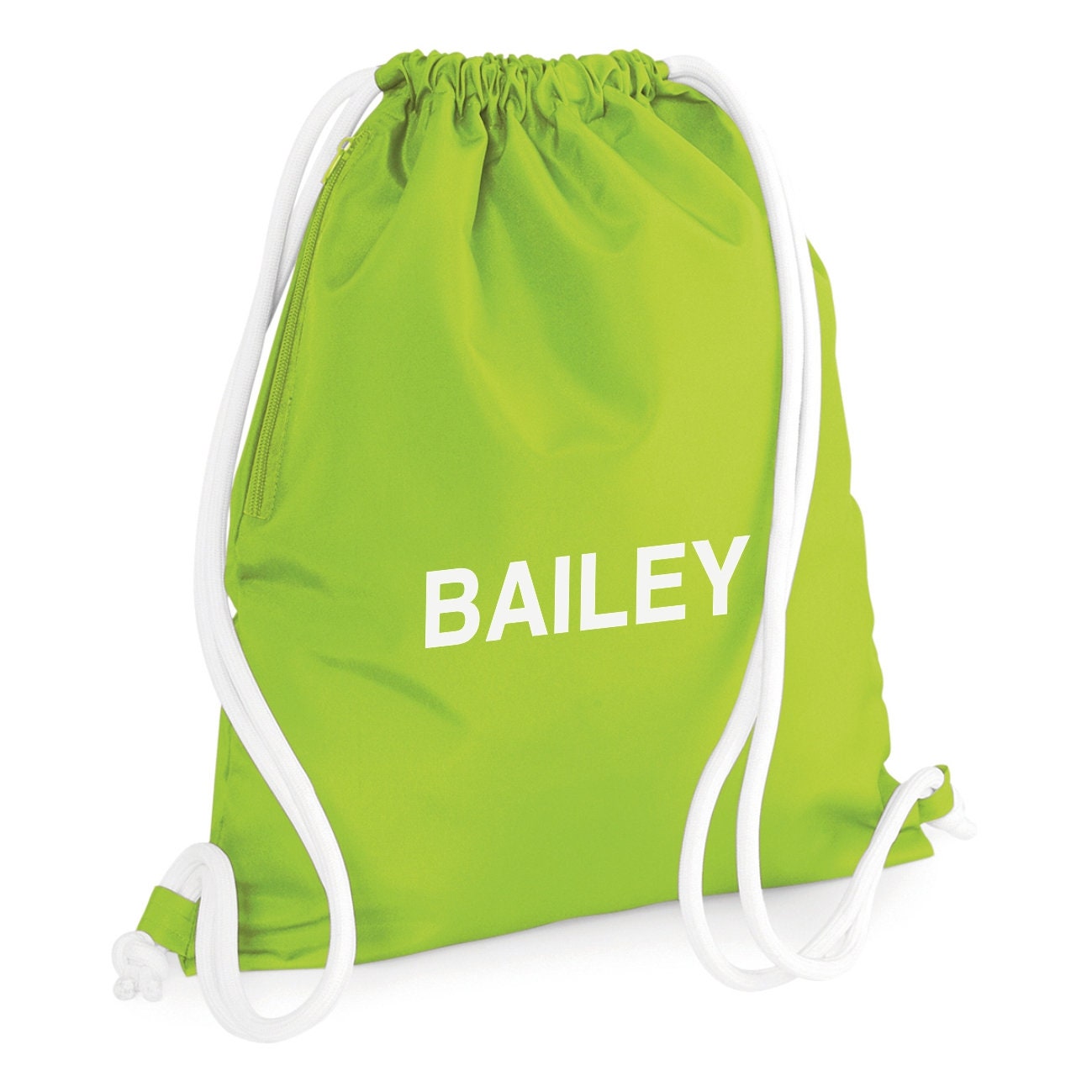 Cute personalized Art Supply Drawstring Bag