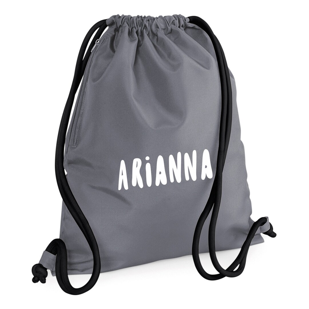 Premium Draw-string Bag Personalized / Printed With Name