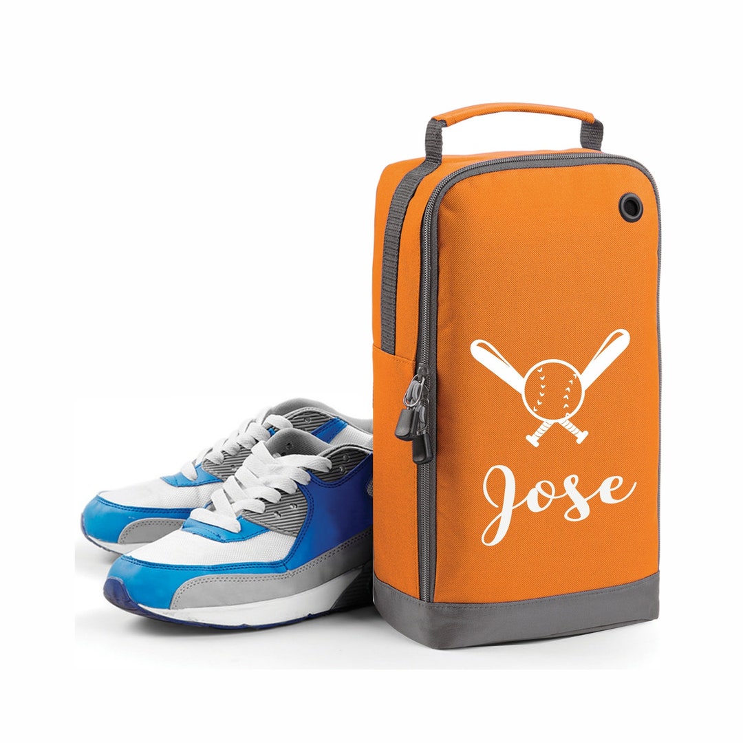 Personalized Shoe/boot Bag/sports Printed With Name Grey for School or ...