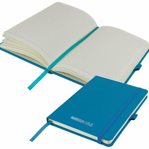Personalised A5 Notebook / Printed with Name Perfect for school, office or your bag! - FRENCH NAVY (plus other colours) By That's My Pencil™ image 11
