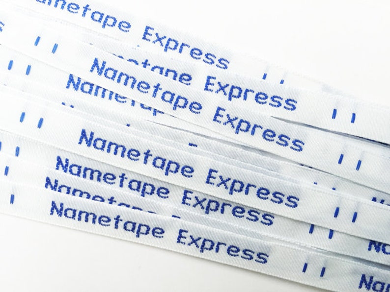 New Multi-Colour Woven Name Tapes / Labels / Tags for School Uniform, Nursing Homes image 7