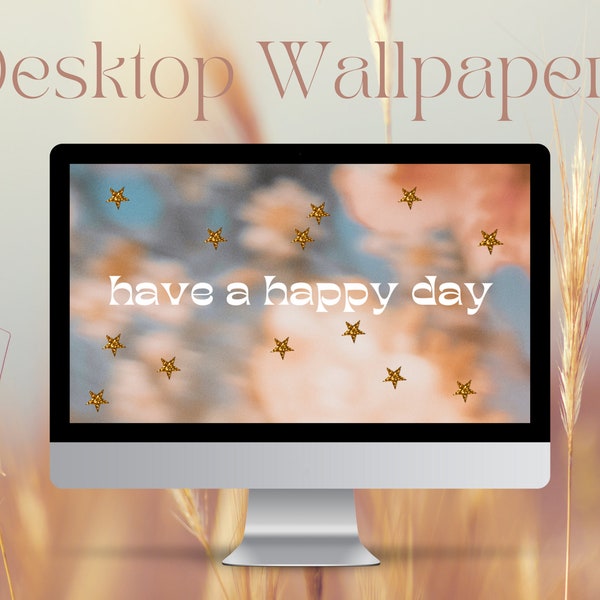 Dreamy Neutral Desktop Wallpaper | Autumn Fall Collage DIY Aesthetic | Laptop Background | Digital Download | Positive Happy Vibes 2023