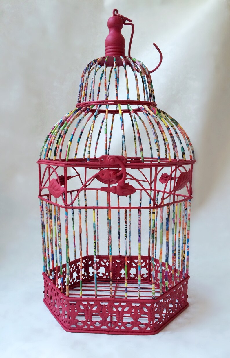 Birdcage Decorative Birdcage Unique Birdcage Metal Birdcage Etsy