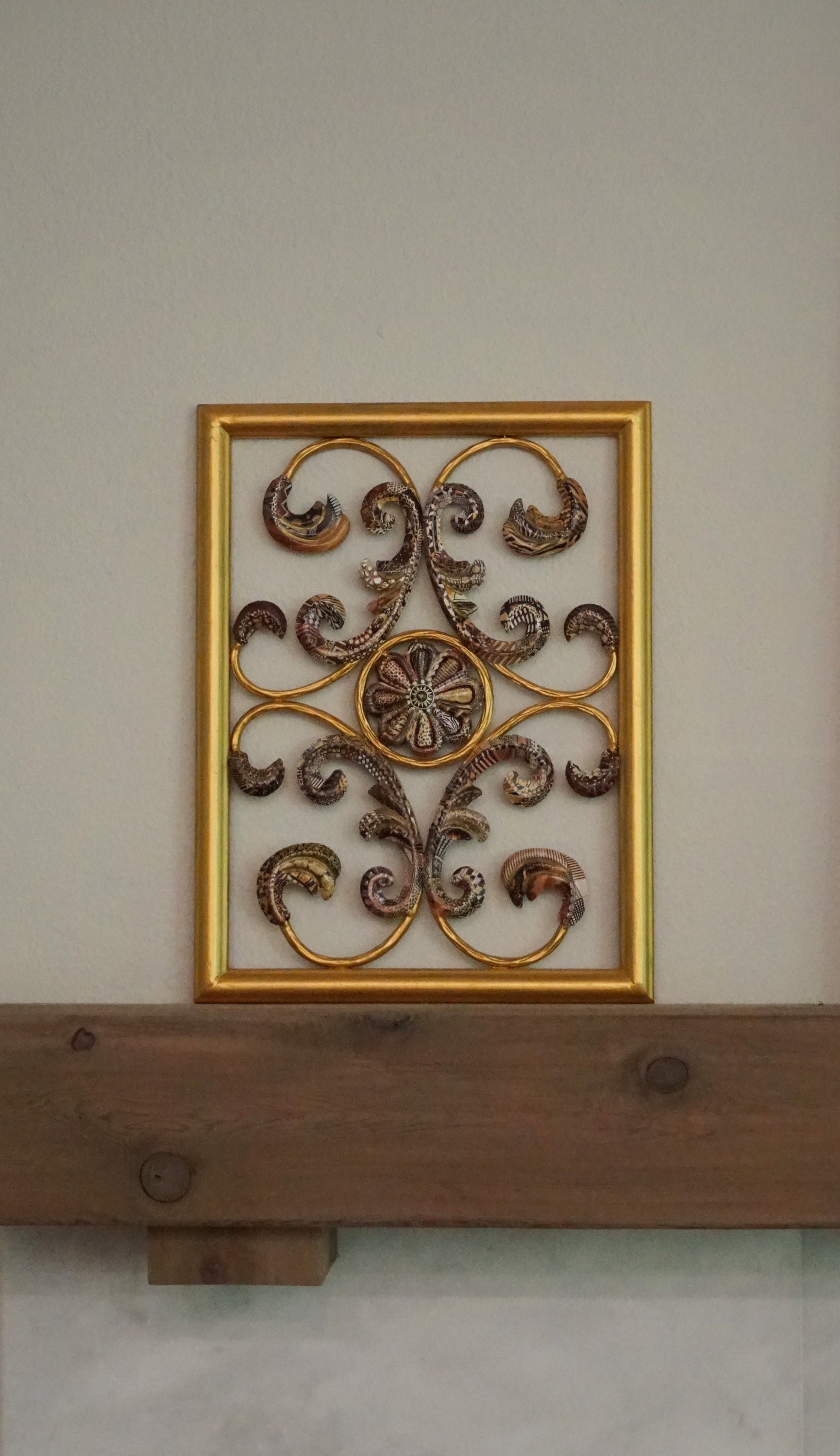 Metal Wall Art Metal Art Unique Metal Art Gold Metal Art Etsy