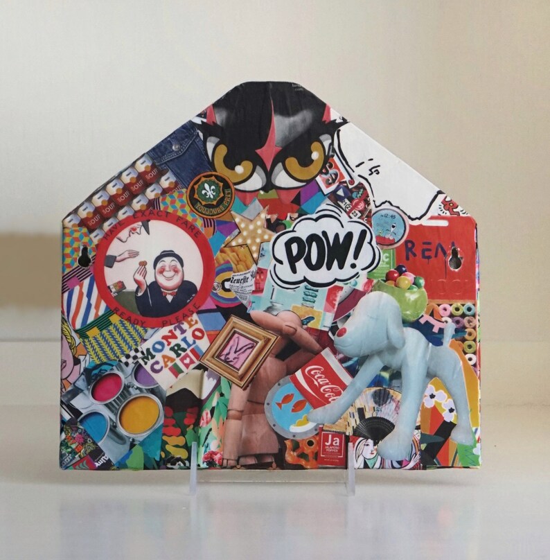 Metal Letter Holder Metal Art Metal Wall Hanging Metal Desk Etsy