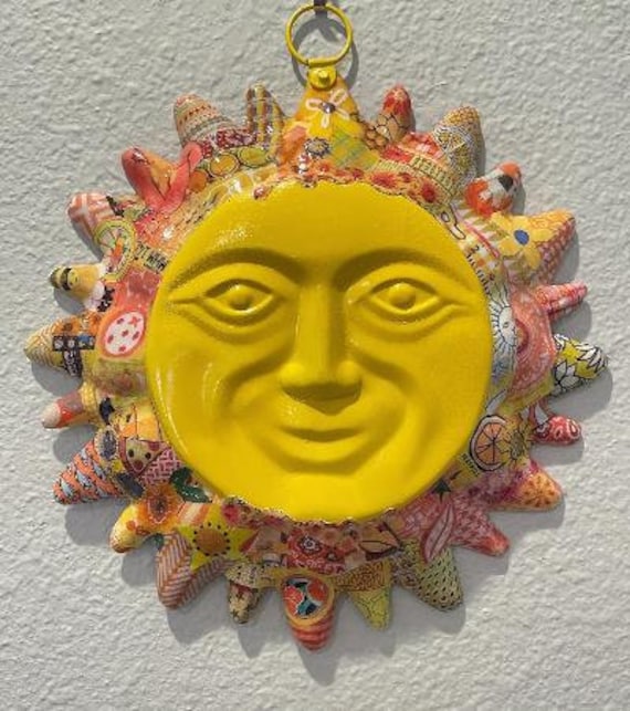 Sun Metal Sun Wall Art Metal Wall Art Metal Sun Sun Wall Etsy