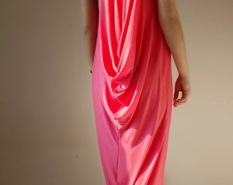 Long Summer dress/ Drape back dress/ Maxi dress/ Tank dress/ Kaftan ZM021