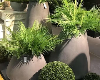 Faux Areca Palm Fronds Tropical Leaf Bouquet Boho Home Decor Fake Palm Tree Branch