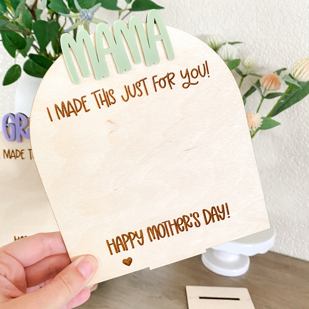 Mother s Day Drawing Craft Gift Mother s Day Gifts From Kids Mother s