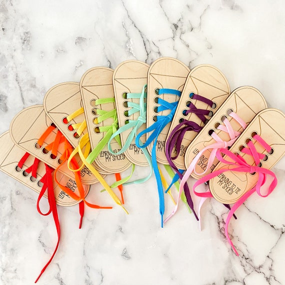 Learning to shop tie your shoes
