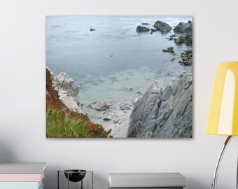 California Coastal View Canvas | Stretched 0.75" Wall Art