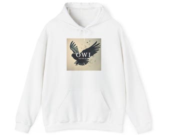 Old Way of Life Owl Breaking Free Hoodie | Flying Owl Graphic