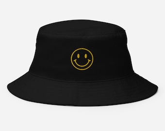 Smile Bucket Hat - Show Up with a Smile - Fun Gift for All