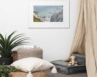 Calm Large Framed Matte Paper Framed Poster With Mat