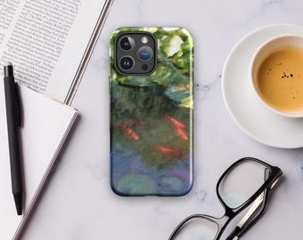 Koi Fish Calm Tough Case for iPhone® | Serenity in your hands | Gift of Harmony