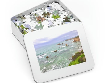 Pismo Beach Jigsaw Puzzle (30, 110, 252, 500,1000-Piece)- Original Artwork - family game - boredom buster - gift for all