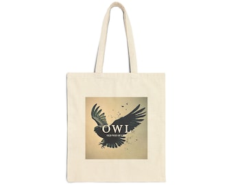 Owl l Old Way of Life Owl, Tote Bag | Breaking Free Surrender Design