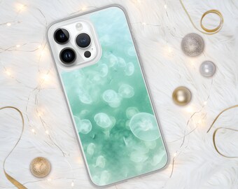 Jellyfish/MoonJelly Watercolor iPhone Case/Phone Art/Phone Outfit- Gift for All