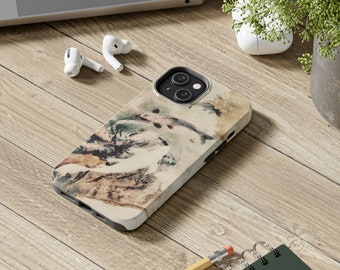 Koi Fish Tough Phone Cases, Case-Mate - Beautify, protect and easy to clean - Phone Art, Gift of calm and zen for all